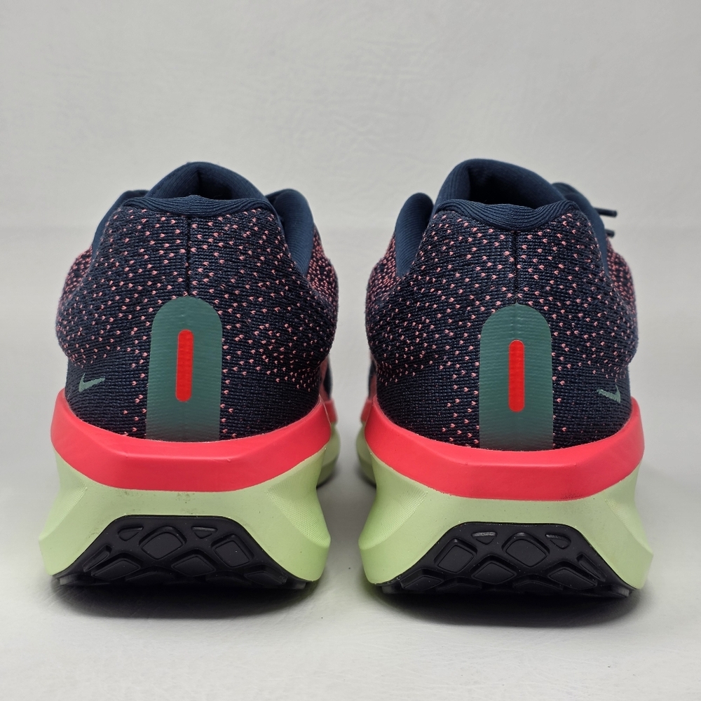 Nike Air Winflo 11 Men's Siz 12 Armory Navy Hot Punch Running Shoes FJ9509-403 - Picture 5 of 10